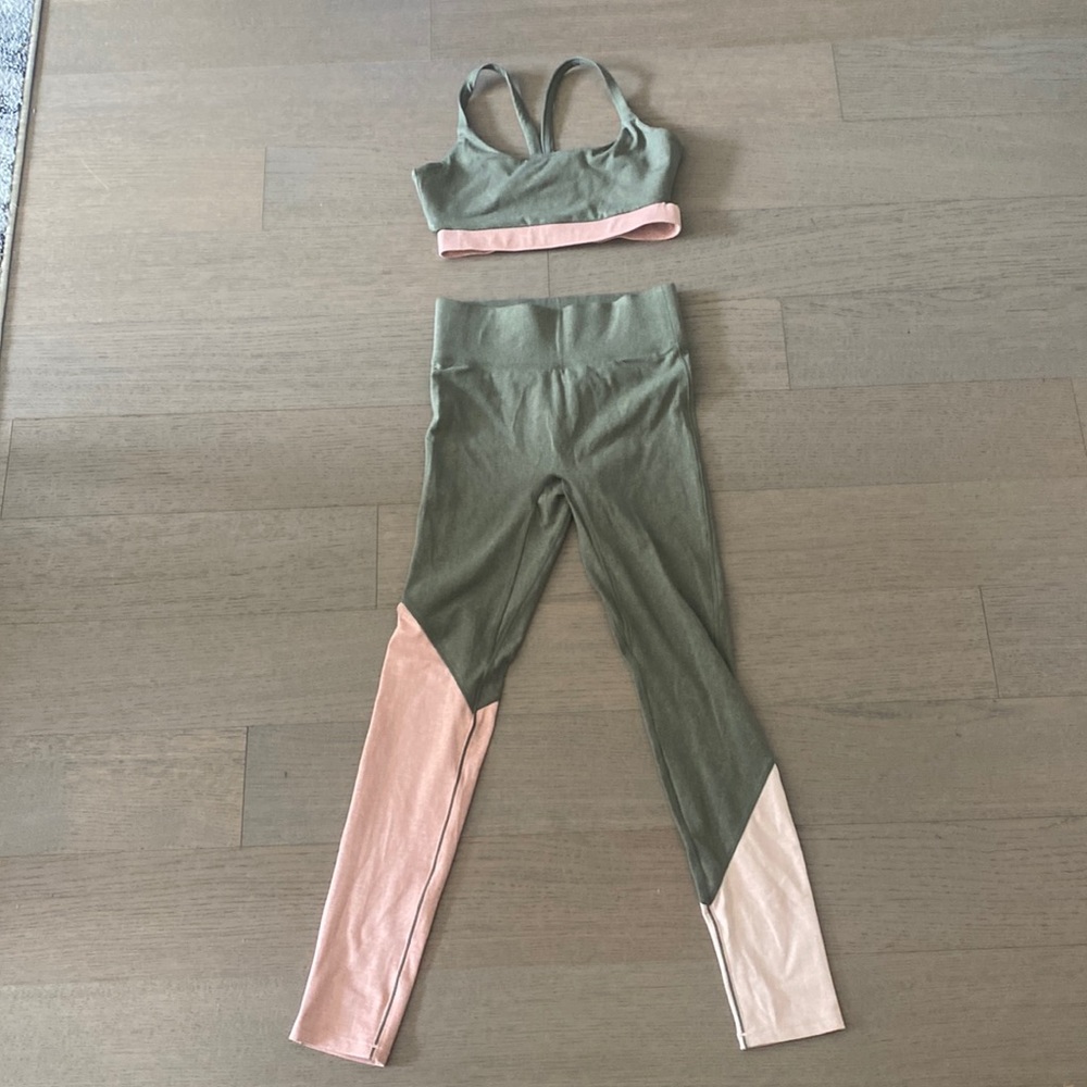 We Over Me Set. Bought on BANDIER. Never worn! Size S Bra. Size XS Legging.